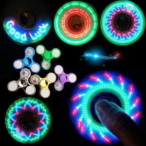 LED Glow in the Dark Figit Spinner-birthday-gift-for-men-and-women-gift-feed.com