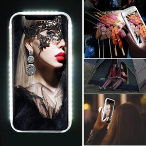 LED Illuminated Selfie Phone Case-birthday-gift-for-men-and-women-gift-feed.com