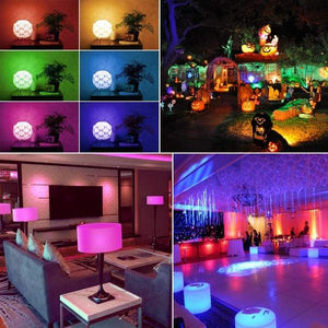 LED RGB Color Changing Light Bulbs-birthday-gift-for-men-and-women-gift-feed.com