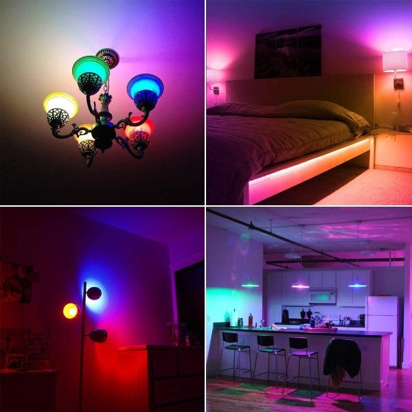 LED RGB Color Changing Light Bulbs-birthday-gift-for-men-and-women-gift-feed.com