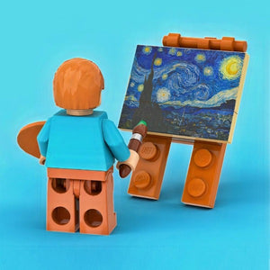 LEGO Vincent Van Gogh The Starry Night-birthday-gift-for-men-and-women-gift-feed.com