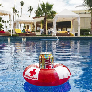 Lifeguard Inflatable Pool Drink Holder-birthday-gift-for-men-and-women-gift-feed.com