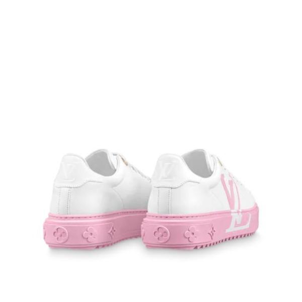 lv time out sneaker pink