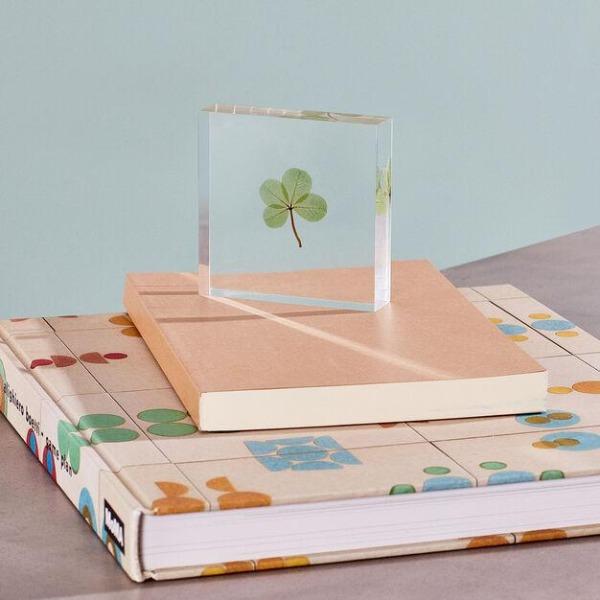 Lucky Clover Paper Weight-birthday-gift-for-men-and-women-gift-feed.com