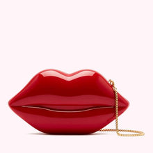 Load image into Gallery viewer, Lulu Guinness Women Red Lips Clutch Bag-birthday-gift-for-men-and-women-gift-feed.com
