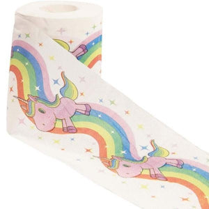 Magical Unicorn and Rainbow Toilet Paper-birthday-gift-for-men-and-women-gift-feed.com