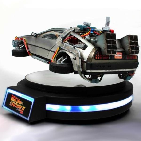 Magnetic Floating DeLorean Time Machine-birthday-gift-for-men-and-women-gift-feed.com