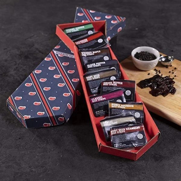 Man Crates Jerky Tie-birthday-gift-for-men-and-women-gift-feed.com