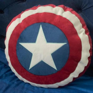 Marvel Captain America Shield Decorative Pillow-birthday-gift-for-men-and-women-gift-feed.com