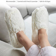 Load image into Gallery viewer, Microwaveable Lavender Scented Warmies Slippers-birthday-gift-for-men-and-women-gift-feed.com
