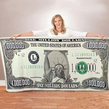 Load image into Gallery viewer, Million Dollar Blanket-birthday-gift-for-men-and-women-gift-feed.com
