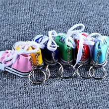 Load image into Gallery viewer, Mini Canvas Sneaker Key Chains For Bike Stand-birthday-gift-for-men-and-women-gift-feed.com
