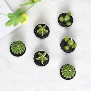 Mini Decorative Cactus Tea Light Candles-birthday-gift-for-men-and-women-gift-feed.com