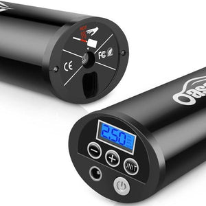 Mini Digital Electric Bike Pump With LED Light-birthday-gift-for-men-and-women-gift-feed.com