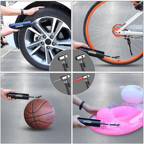 Mini Digital Electric Bike Pump With LED Light-birthday-gift-for-men-and-women-gift-feed.com