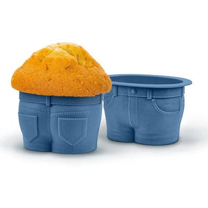 MUFFIN TOPS Denim Style Muffin Baking Pan Molds-birthday-gift-for-men-and-women-gift-feed.com
