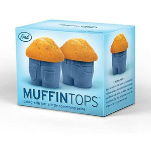 MUFFIN TOPS Denim Style Muffin Baking Pan Molds-birthday-gift-for-men-and-women-gift-feed.com
