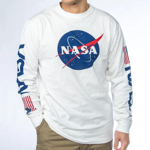 NASA Maverick Long Sleeve T-Shirt-birthday-gift-for-men-and-women-gift-feed.com