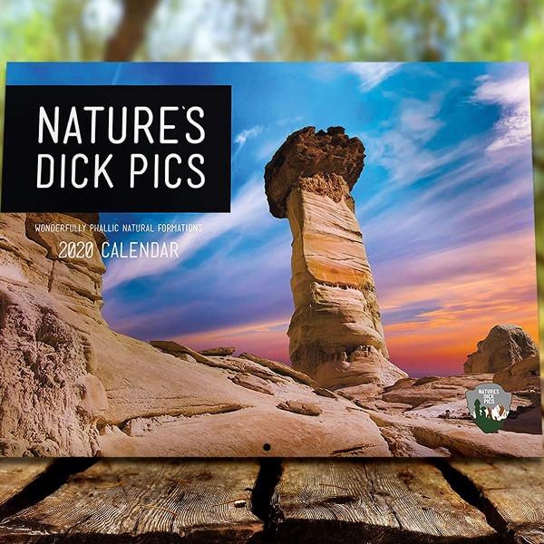 Nature's D'ck Pics 2020 Wall Calendar-birthday-gift-for-men-and-women-gift-feed.com