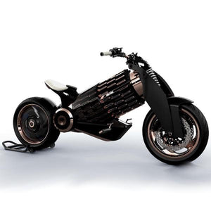 NEWRON EV-1 Wooden Electric Motorcycle-birthday-gift-for-men-and-women-gift-feed.com
