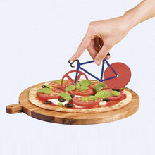 Load image into Gallery viewer, Novelty Bicycle Shaped Pizza Cutter Kitchen Knife-birthday-gift-for-men-and-women-gift-feed.com
