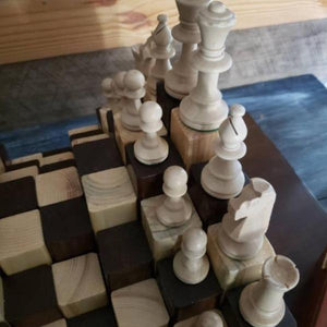 Novelty Handmade Chess Board-birthday-gift-for-men-and-women-gift-feed.com