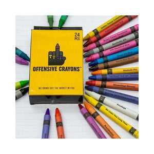 Office, Offensive Crayons 24pack