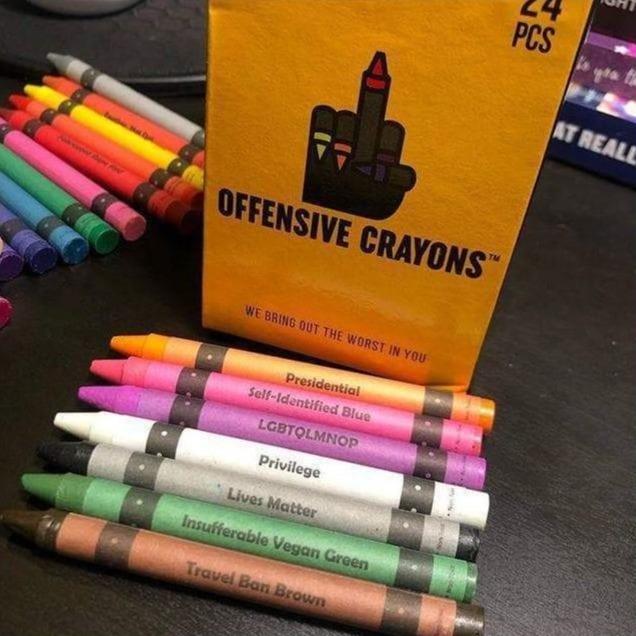 Offensive Crayons for Entertaining Adults-birthday-gift-for-men-and-women-gift-feed.com