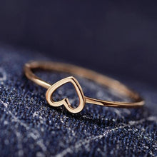 Load image into Gallery viewer, Open Heart Outline Ring for Woman-birthday-gift-for-men-and-women-gift-feed.com
