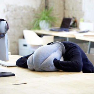 OSTRICH PILLOW Travel Pillow for Head Support-birthday-gift-for-men-and-women-gift-feed.com