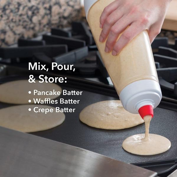 Pancake Batter Mixer with Blender Ball-birthday-gift-for-men-and-women-gift-feed.com