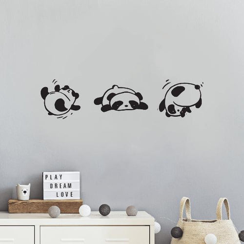 Panda Roll Wall Decal Art-birthday-gift-for-men-and-women-gift-feed.com