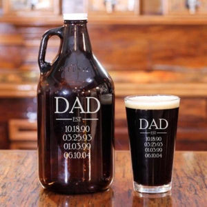 Personalised Beer Growler for Dad-birthday-gift-for-men-and-women-gift-feed.com