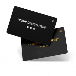 Personalized Metal Hybrid Business Card by V1CE