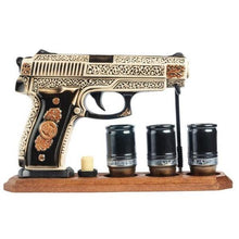 Load image into Gallery viewer, Pistol Decanter Shot Glasses Set-birthday-gift-for-men-and-women-gift-feed.com

