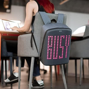 PIX Smart Customizable LED Backpack-birthday-gift-for-men-and-women-gift-feed.com