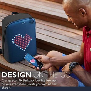 PIX Smart Customizable LED Backpack-birthday-gift-for-men-and-women-gift-feed.com