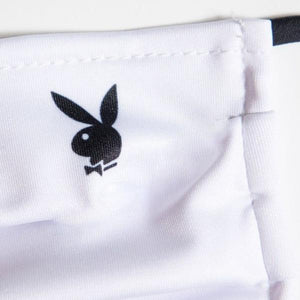 PLAYBOY Bunny Logo Luxury Face Mask-birthday-gift-for-men-and-women-gift-feed.com