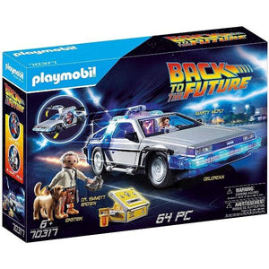 PLAYMOBIL Back to The Future Delorean Toy Car For Kids-birthday-gift-for-men-and-women-gift-feed.com