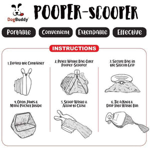 Portable Dog Poop Scooper Foldable Dog Waste Pick Up-birthday-gift-for-men-and-women-gift-feed.com