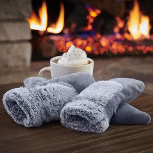 Portable Sherpa-Lined Heated Mittens-birthday-gift-for-men-and-women-gift-feed.com