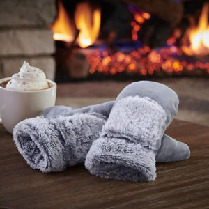 Portable Sherpa-Lined Heated Mittens-birthday-gift-for-men-and-women-gift-feed.com