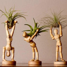 Load image into Gallery viewer, Poseable Character Air Planter Holder Guy-birthday-gift-for-men-and-women-gift-feed.com
