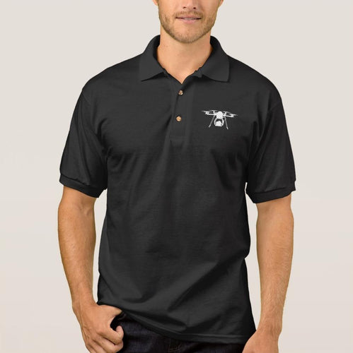 Pro Drone Pilot Polo Shirt-birthday-gift-for-men-and-women-gift-feed.com