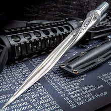 Load image into Gallery viewer, Quad Edged Blade Titanium Spiral Dagger-birthday-gift-for-men-and-women-gift-feed.com
