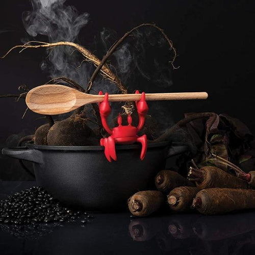 Red Crab Spoon Holder and Steam Releaser-birthday-gift-for-men-and-women-gift-feed.com