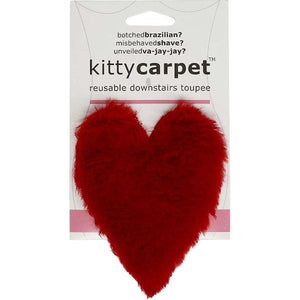 Red Heart Kitty Carpet Toupee Gag Gift-birthday-gift-for-men-and-women-gift-feed.com