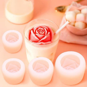 Reusable Rose Shaped Silicone Mould-birthday-gift-for-men-and-women-gift-feed.com