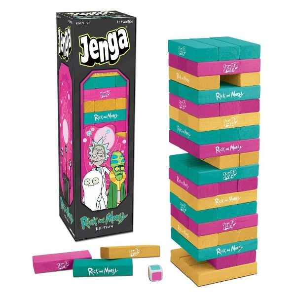Rick and Morty Jenga-birthday-gift-for-men-and-women-gift-feed.com