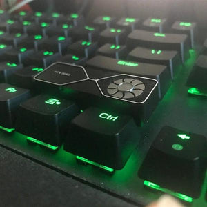 RTX3080 GPU Right Shift Metal Keycap-birthday-gift-for-men-and-women-gift-feed.com